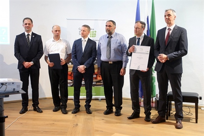 Srebrno priznanje za simulator Centra vodenja GEN 
